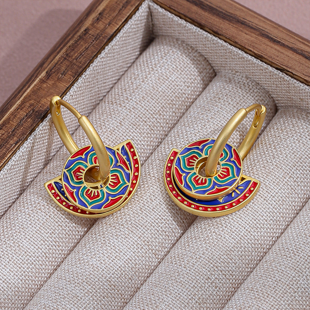 Pendientes Modern-China
