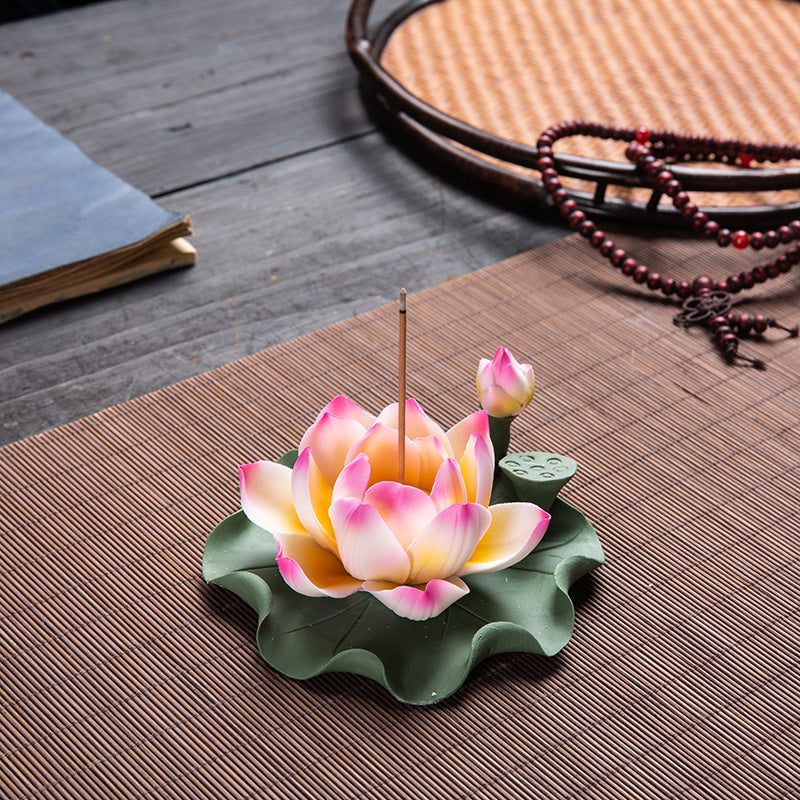 Porta incienso flor de loto varios modelos