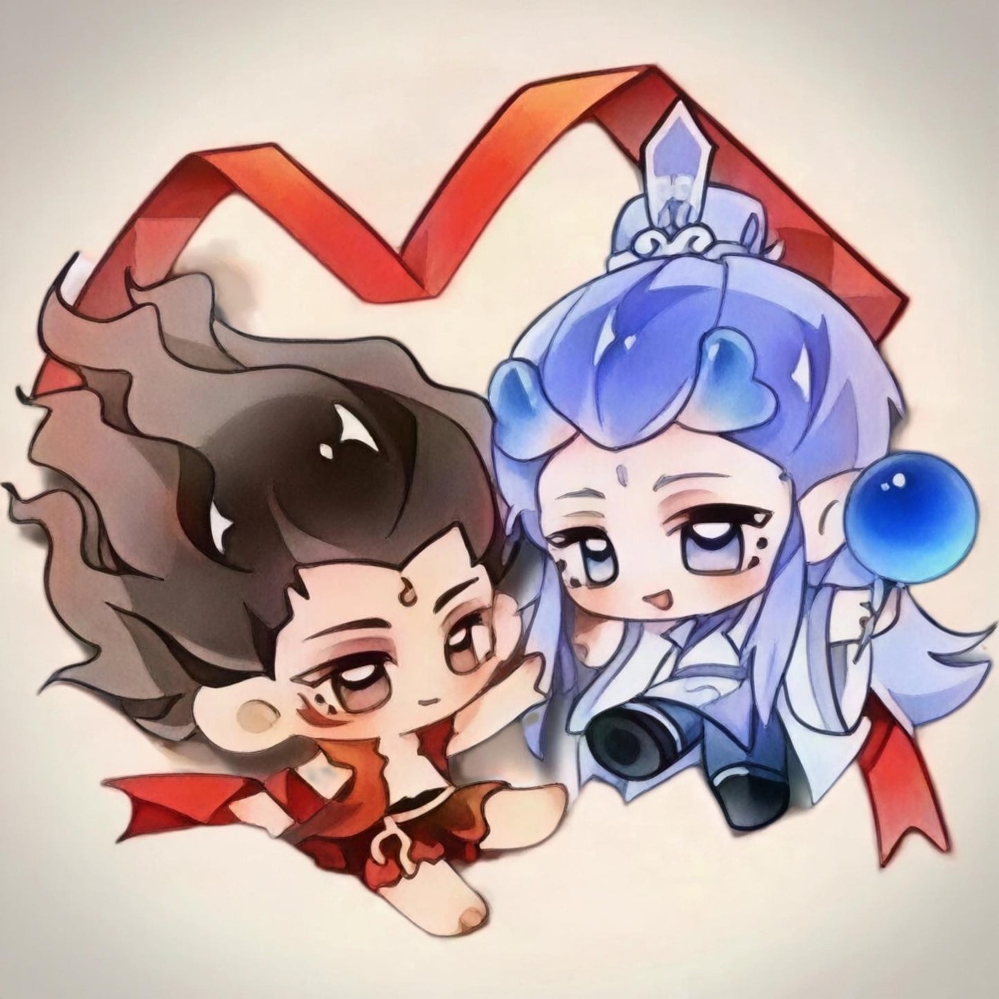 Llaveros Nezha x AoBing
